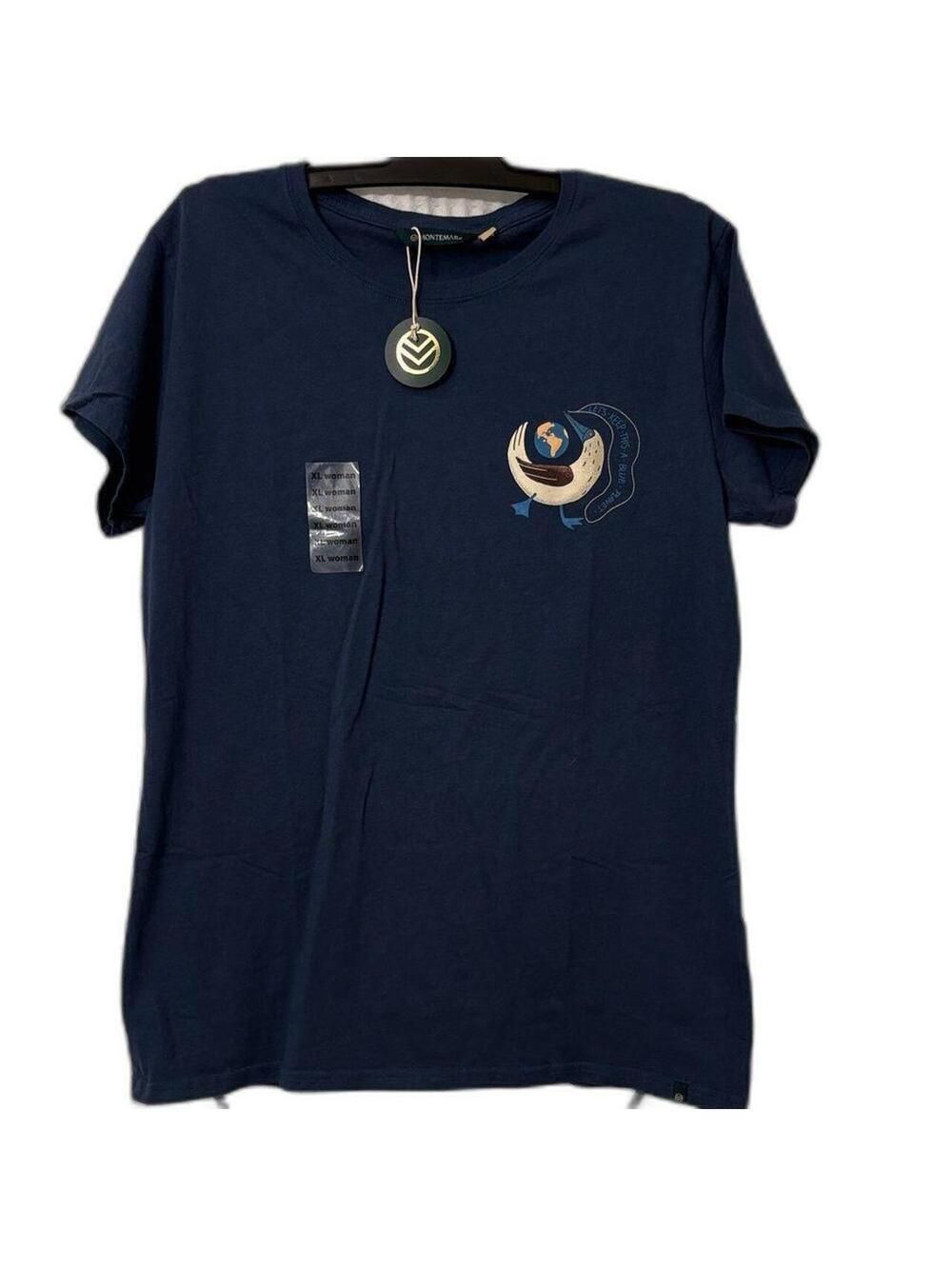Montemar Women's Blue Tshirt